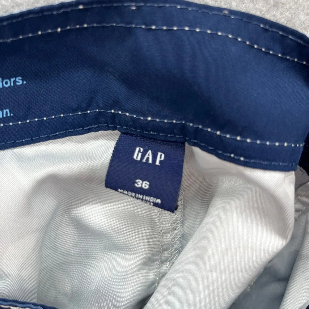 GAP Board Shorts Men 36 Blue Floral Hibiscus Tropical Surf Beachwear Vacation